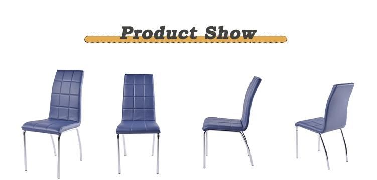Wholesale Home Office Restaurant Furniture High-Back PU Seat Dining Room Chairs