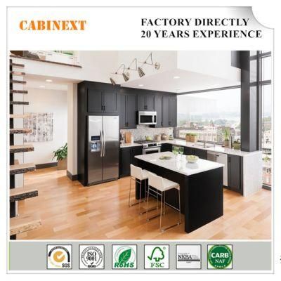 Home Furniture American Modern Style Combination Kitchen Cabinet Wood