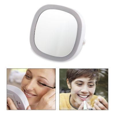 Cute Pocket Square Mini Make up Hand Mirror with Hook