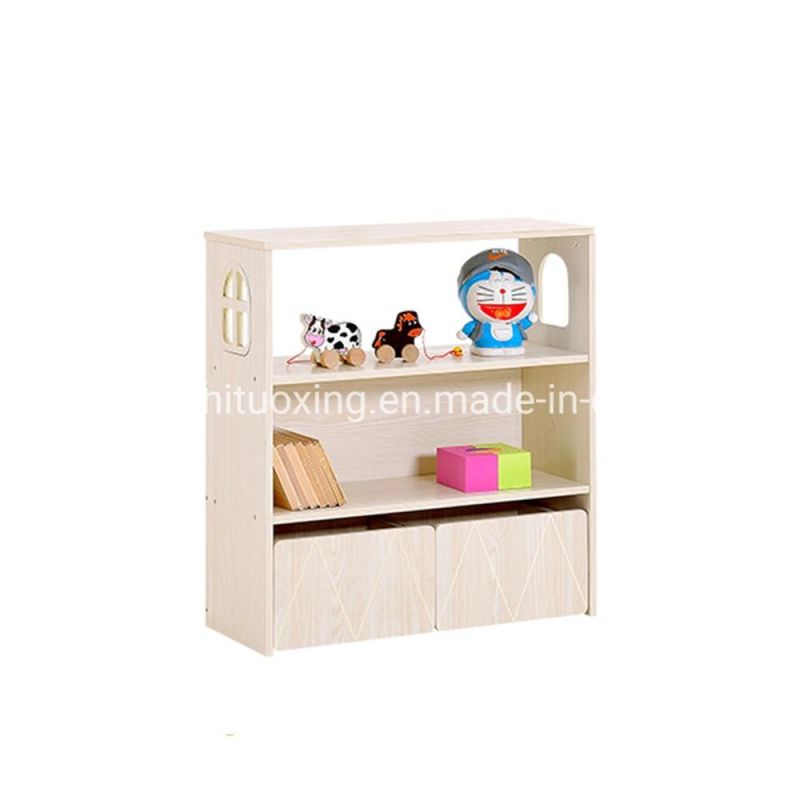 New Design Playroom Furniture Wooden Daycare Display Cabinet, Kids Room Cabinet Children Toy Storage Cabinet, Kindergarten and Preschool Furniture Cabinet