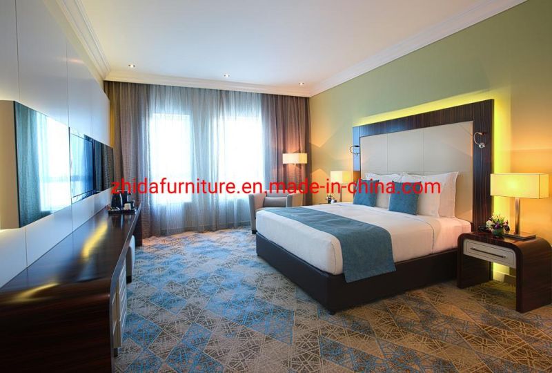 King Size Hotel Bedroom Furniture Luxury Customized Wooden Bedrooom Set