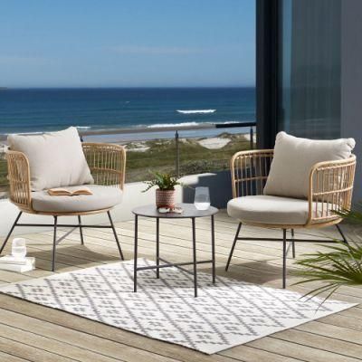 Modern Patio Chaise Lounge Woven Garden Wicker Rattan Chairs