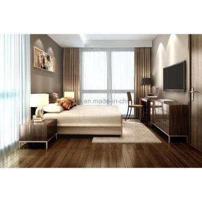 Modern Hotel Bedroom Suite Furniture Set with HPL Melamine Finish