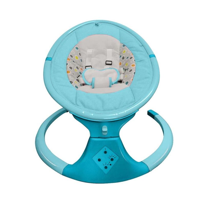 Color Electric Baby Swing Bouncer, Blue-Tooth Music Baby Cradle Chair Baby Swing Bed Chair