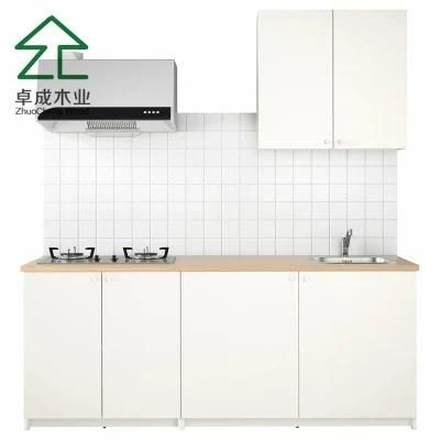 White Color Mini MDF Kitchen Cabinet