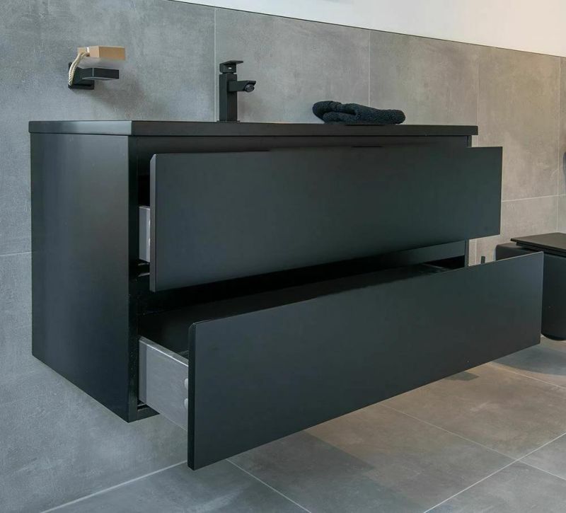 Vanity Unit + Washbasin Bathroom Furniture Set Washbasin Drawer Wall Cabinet