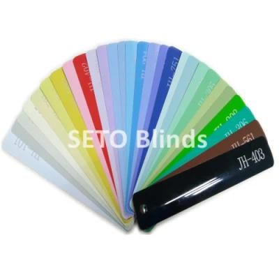 Manual 25mm/35mm/50mm Slats Free Sample Aluminum Venetian Blinds