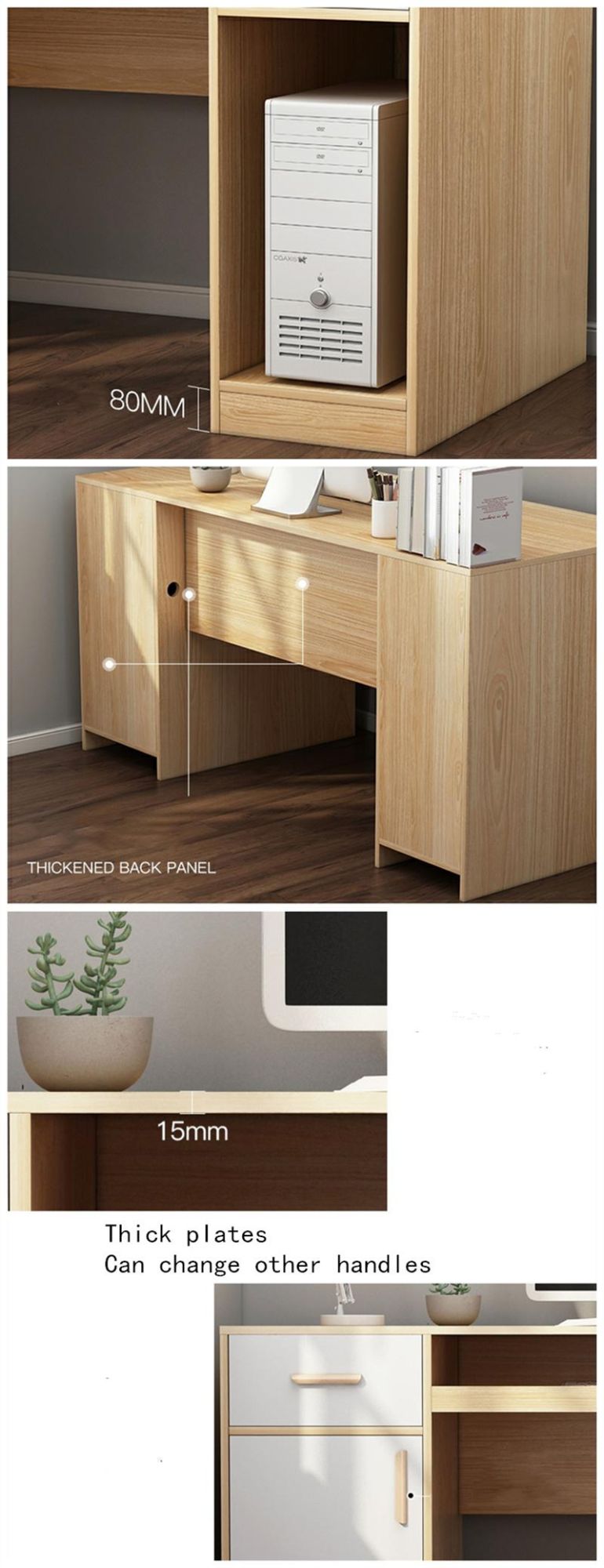 Carton Boxes Packing Modern Unfolded Folding Laptop Desk