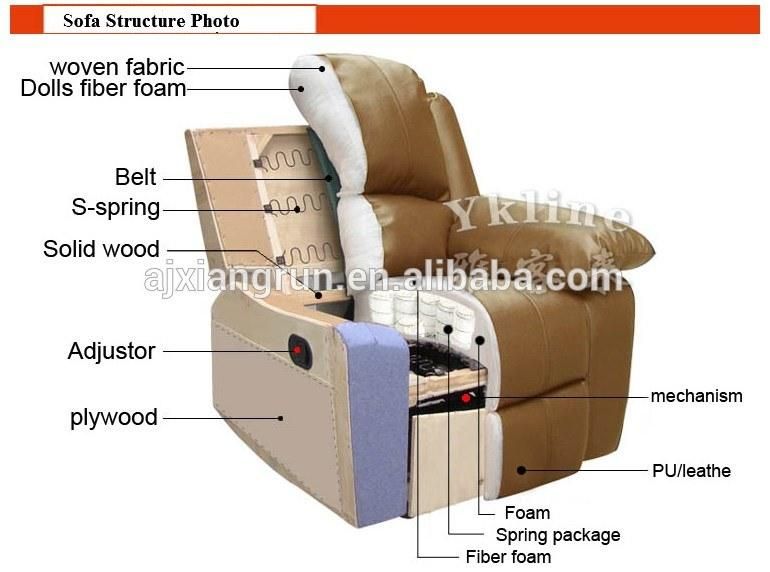 Modern Sofa Set for Living Room Sponge Leather Sofas