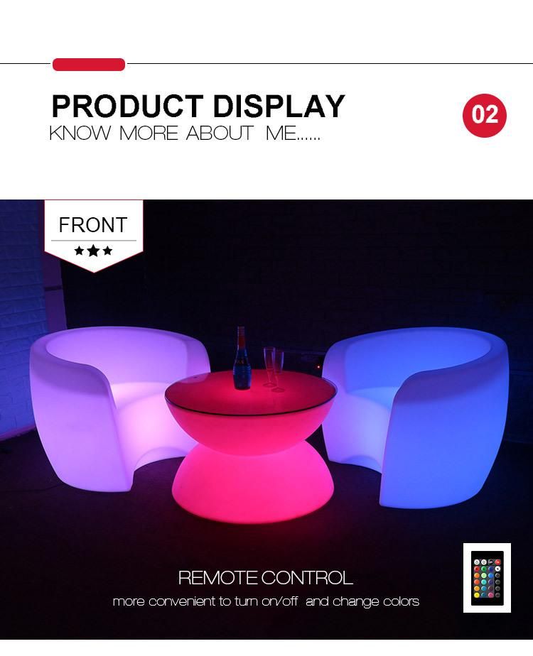 LED Light up Furniture Wholesale for Party Furniture