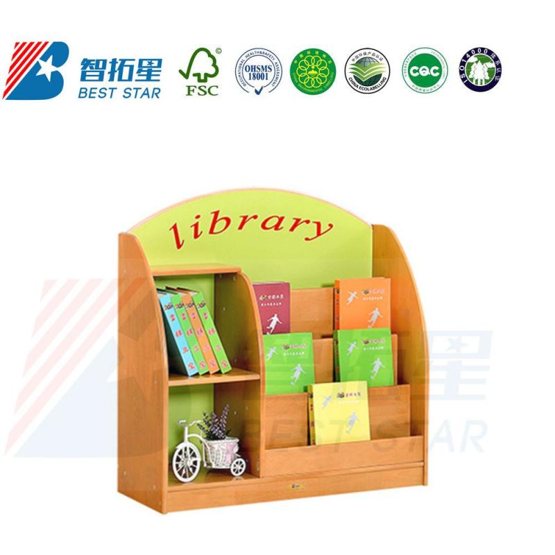 Movable Double Side Bookshelf Book Organizer