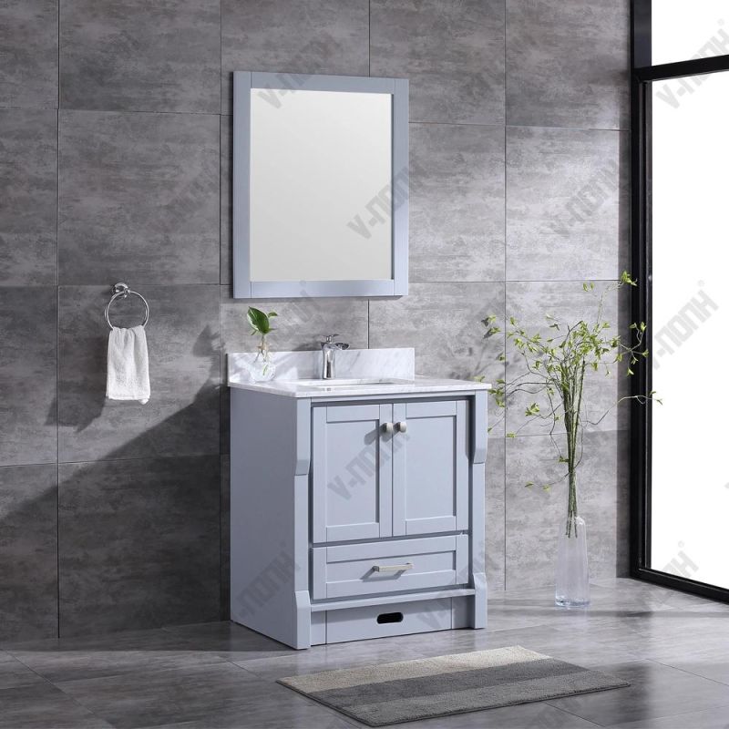 Modern Style Soft Closing Freestanding Bath Furniture Vanity