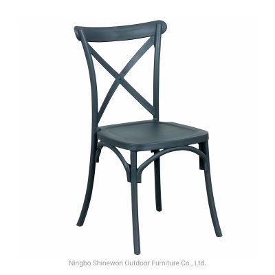 Rikayard High Quality Modern Cheap Wholesale Santos Dining Armless PP Plastic Chair