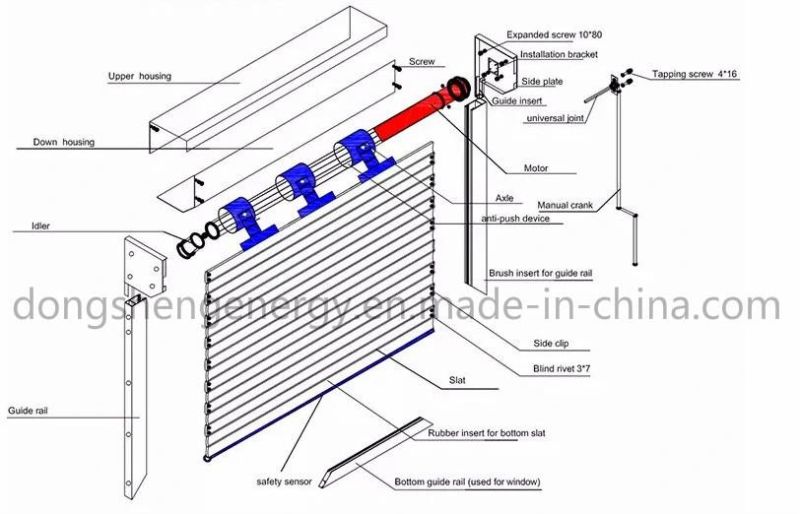 External Foam Insulated Window Blind