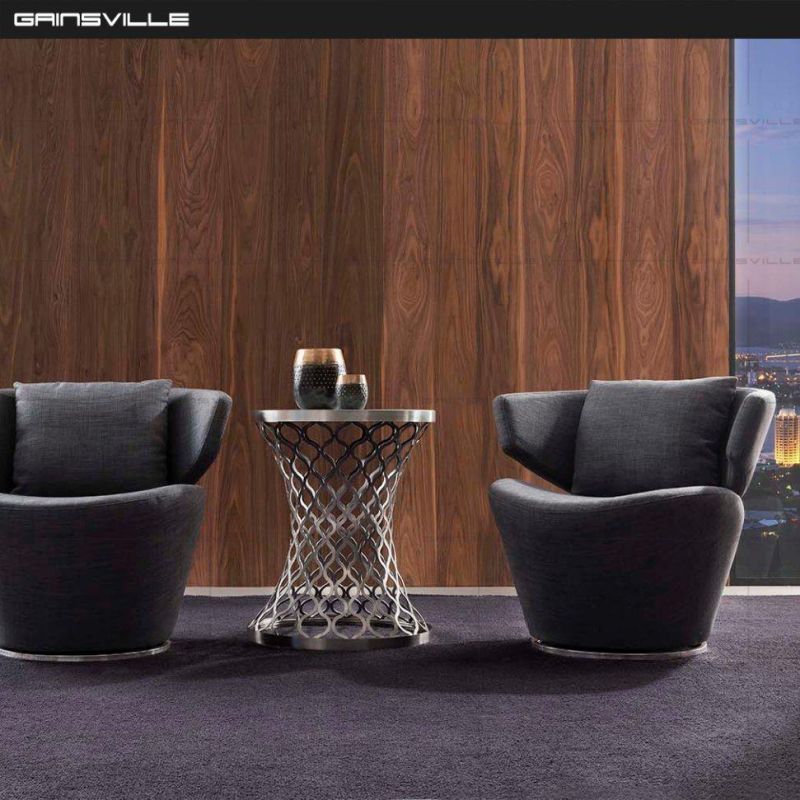 Foshan Modern Home Furniture Grey Red Couch Living Room Fabric Sofa Furniture