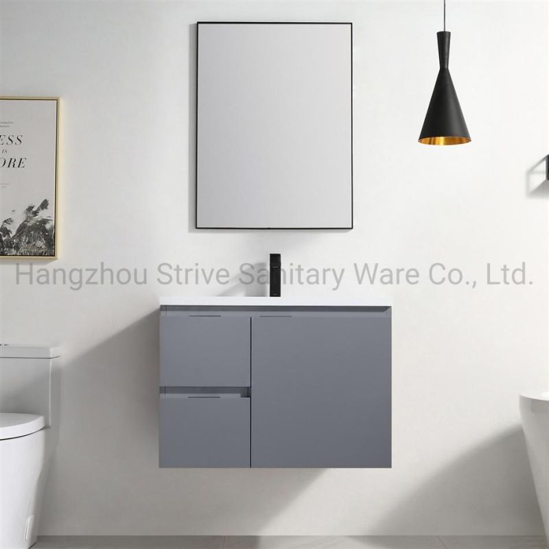 New Design Modern White Bathroom Vanity Basin Cabinet Bathroom Furniture