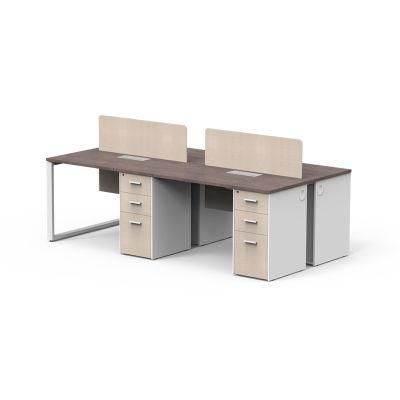 High Quality Modern Four Seat Workstations Office Desk Furniture