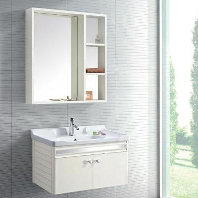 New Design Popular Modern Aluminum Bathroom Vanity Rust-Resistant Bathroom Cabinet Furniture