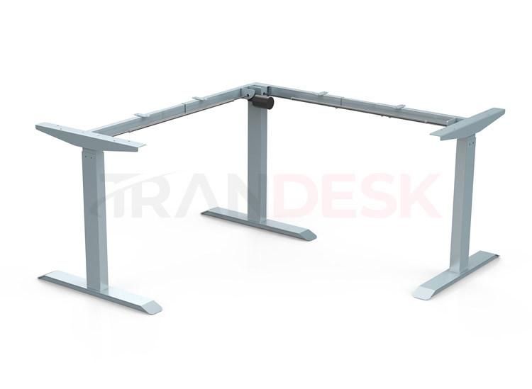 Cheap Electric Desk for L Sharped Single Motor Standing Desk