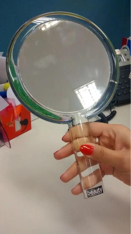 Girl′s Bag Travel Hand Makeup Mirror Handheld Mirror