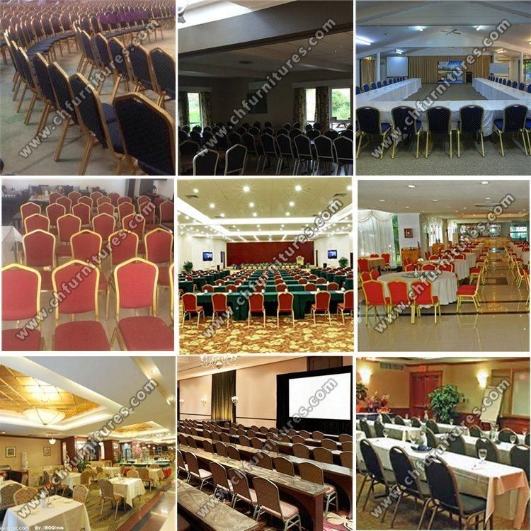 Stacking Aluminum Iron Steel Hotel Banquet Wedding Chair Yc-Zl-70