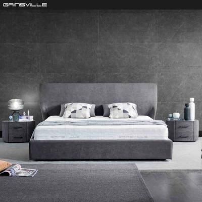 Home Bedroom Furniture Modern Bedroom Fabric Bed in Italy Fashion Design