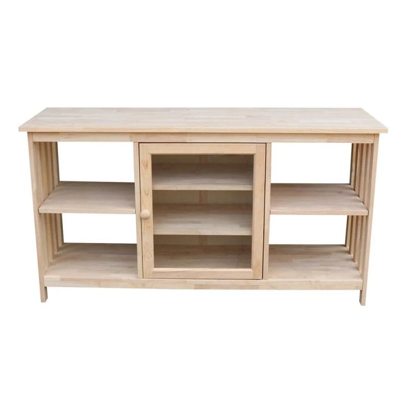 Solid Wood TV Stand TV up to 60"