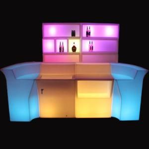 LED Straight Bar Counter Mat for Wedding Party Furniture Application