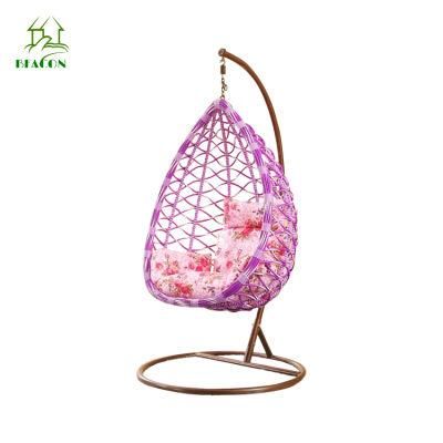 Modern Customized Garden Outdoor Patio Home Resort Furniture Aluminum Hanging Swing Chair