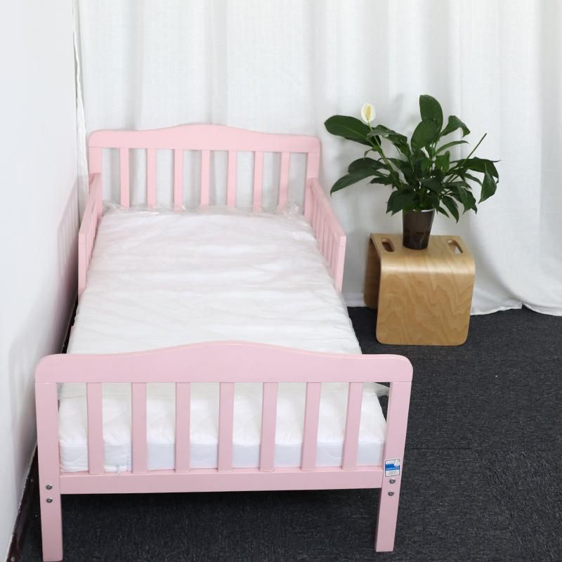Child Multifunctional Solid Wood Crib Pine Baby Bed Crib Furniture High Quality
