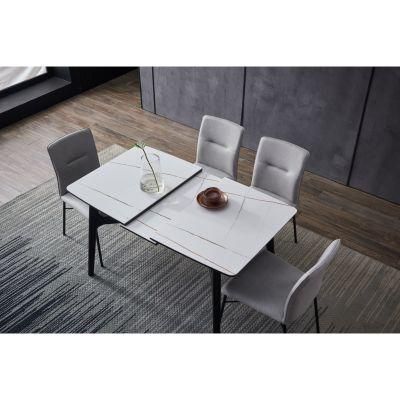 Modern Dinning Room Set Hotel Restaurant Chairs Adjustable Table Dining Furniture Set