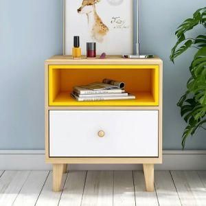 Factory New Design Bedroom Nightstands Bedside Table with Particle Board