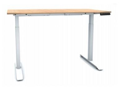 Manual Height Adjustable Desk Frame 2-Stage Double Motor Office Table