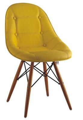 Modern New Design Wood Leather Leisure Chair Stool Bar Chair (SZ-LCF55B)