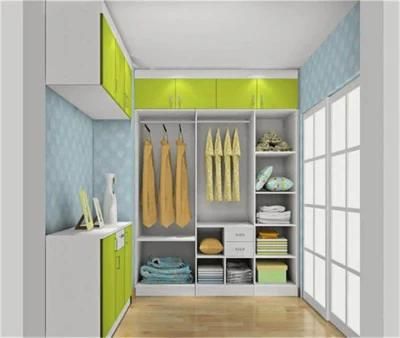 Moder Design Melamine Bedroom Furniture Wardrobe