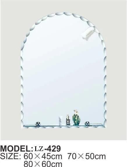 Modern Irregular Customized Retro Mirror Bathroom Sliver Mirror Furniture