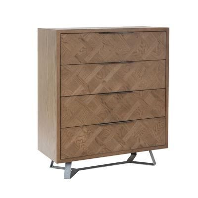 High Quality Night Stand Storage Cabinet 4 Drawers Chest Bedside Cabinet