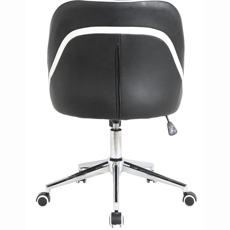 Li&Sung High Quality Modern Black Leather Office Chair