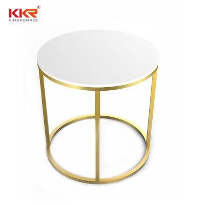 Nordic Sofa Side Table Living Room Furniture Bed Gold Metal Modern Side Table