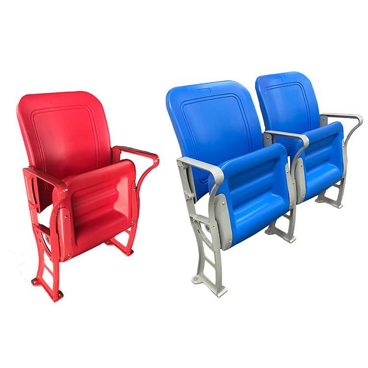 Folding Auditorium Chairs Plastic Seat with Factory Price