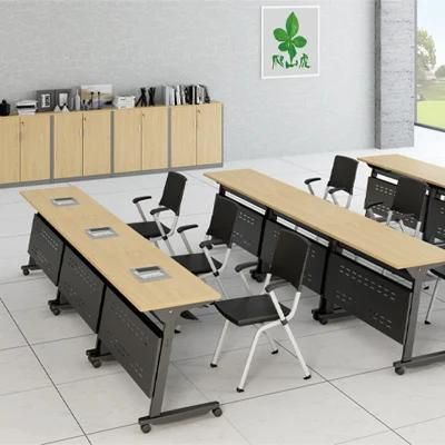 Elites Modern Portable Tables Folding Training Table Foldable Conference Desks Office Training Desk Office Furniture Stainless Steel