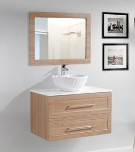 Luxury MDF Bathroom Cabinet with Ceramic Counter Top