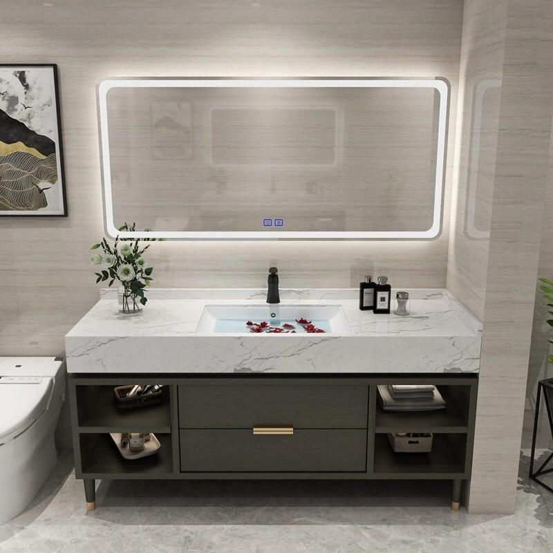 Modern Bathroom Vanity Cabinets, Customized Design Bathroom Furniture, Ceramic Basin
