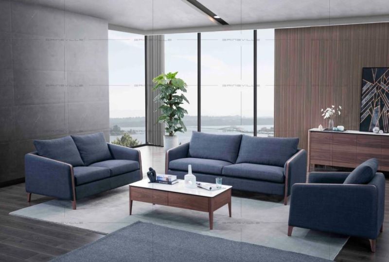 Foshan Manufacturer Home Furniture Fabric Sofa for Living Room GS9010