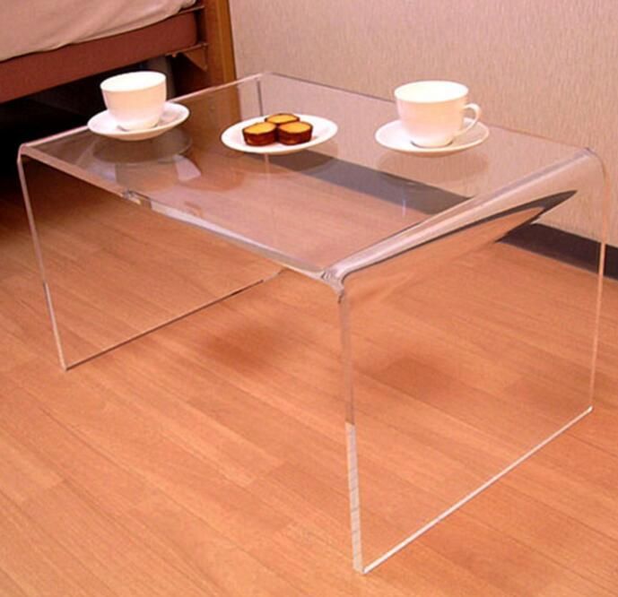 Wholesale Custom Modern Perspex Clear Acrylic Furniture Coffee Table