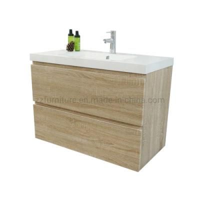 Manufacturer Supply 900mm Furniture Bathroom Modern Wall Hung Vanity Cabinet