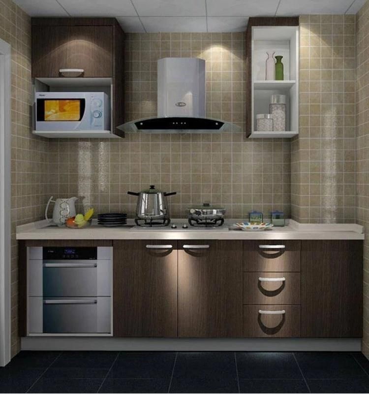 High Glossy Melamine MDF&Chipboard Kitchen Cabinet