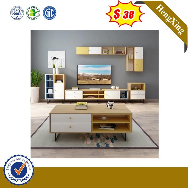 Modern TV Cabinet Combination Modern Small Apartment Living Room Simple Practical Coffee Table