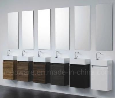 Corner MDF Bathroom Vanities Germany Style