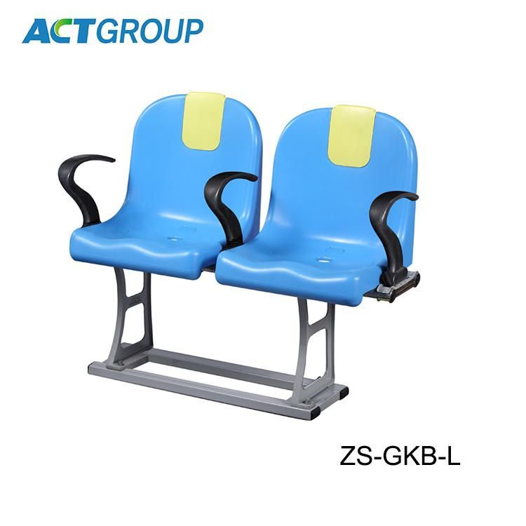 Big Size Polypropylene Plastic Solid Stadium Chair Seat, Bleacher Seats